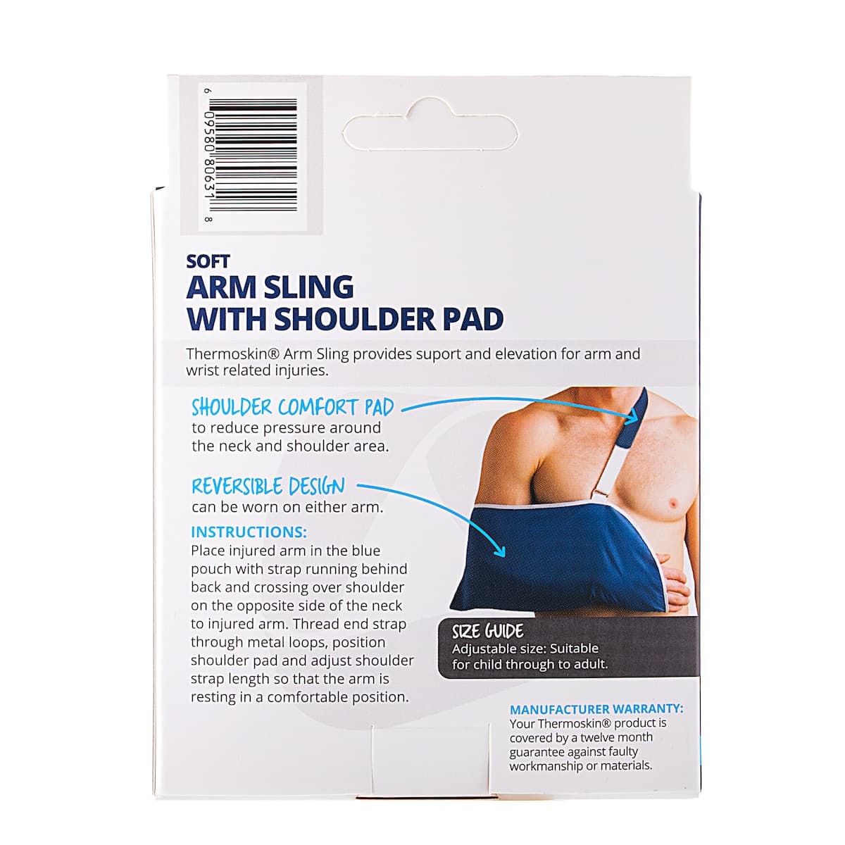 Thumbnail Thermoskin Arm Sling Blue 1 Pack