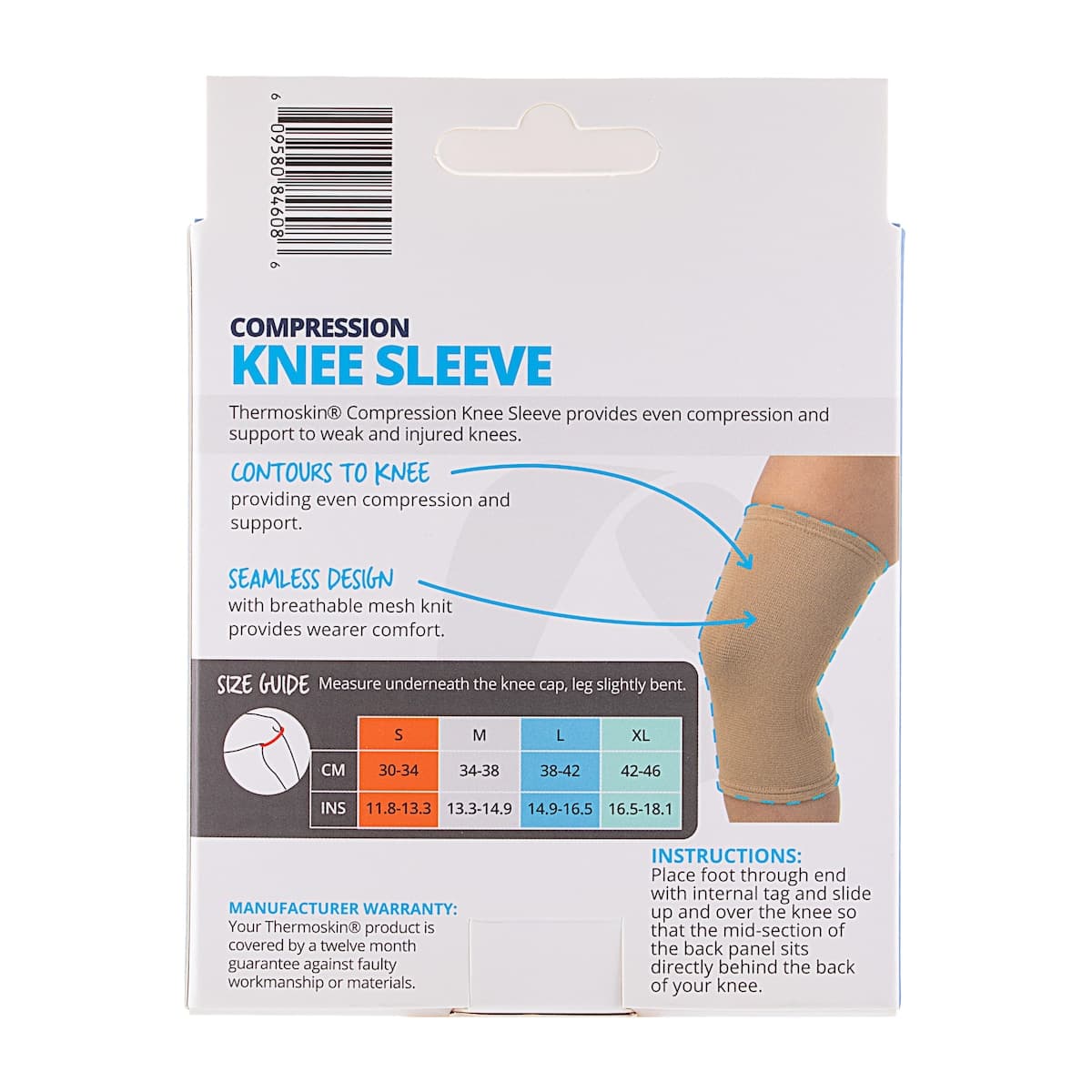 Thumbnail Thermoskin Compression Knee Sleeve M
