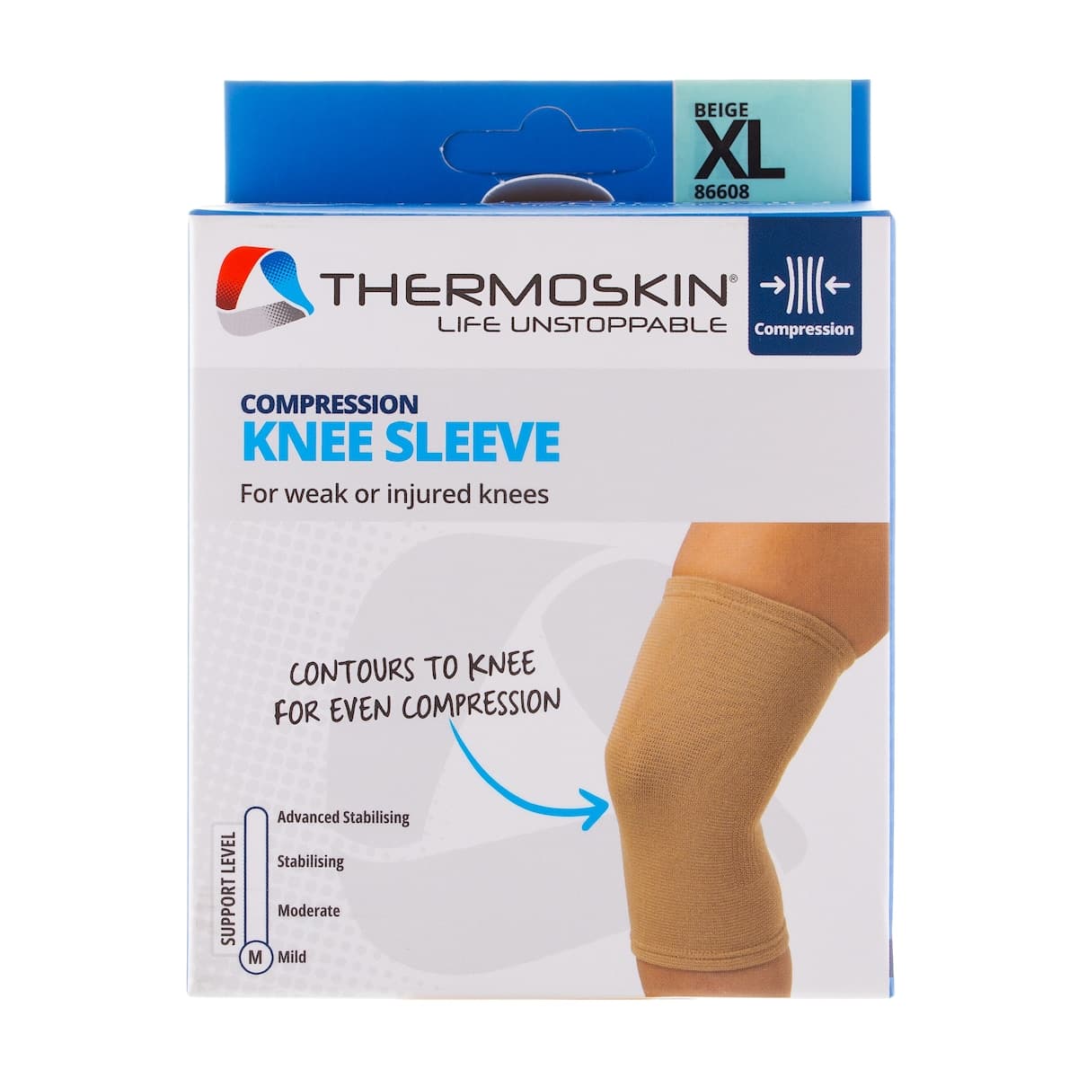 Thumbnail Thermoskin Compression Knee Sleeve XL