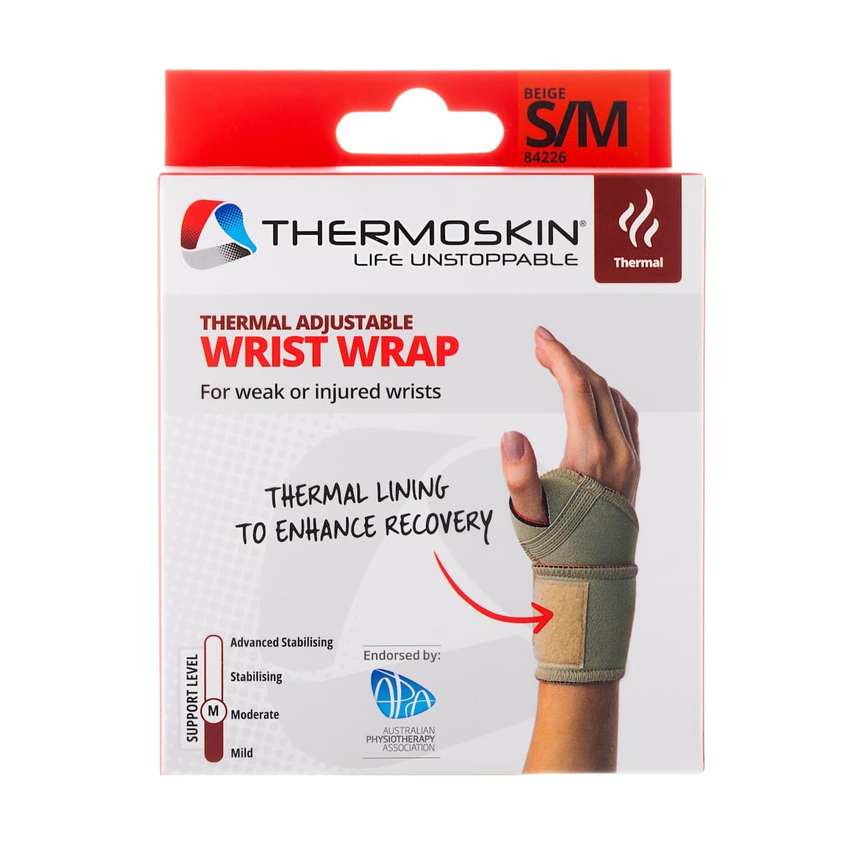 Thumbnail Thermoskin Adjustable Wrist Wrap L/XL