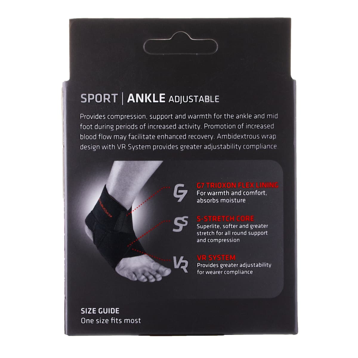 Thumbnail Thermoskin Sports Ankle Support Adjustable 1 Brace