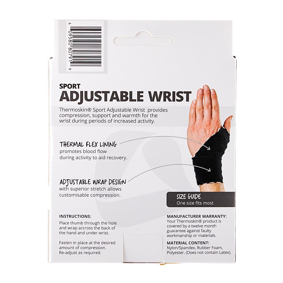 Thumbnail Thermoskin Sports Wrist Adjustable 1 Brace