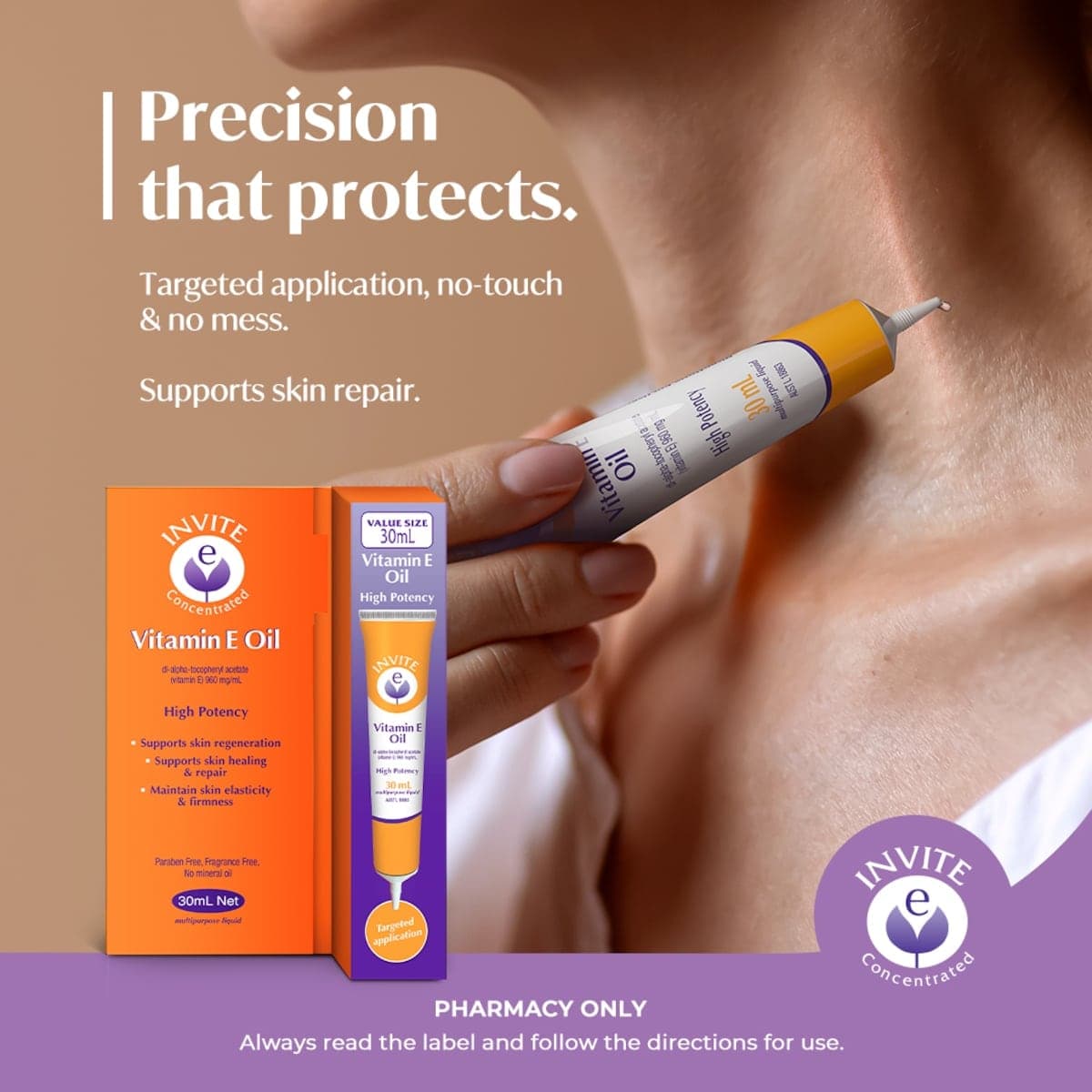 Thumbnail Invite E Vitamin E Oil Tube 15ml