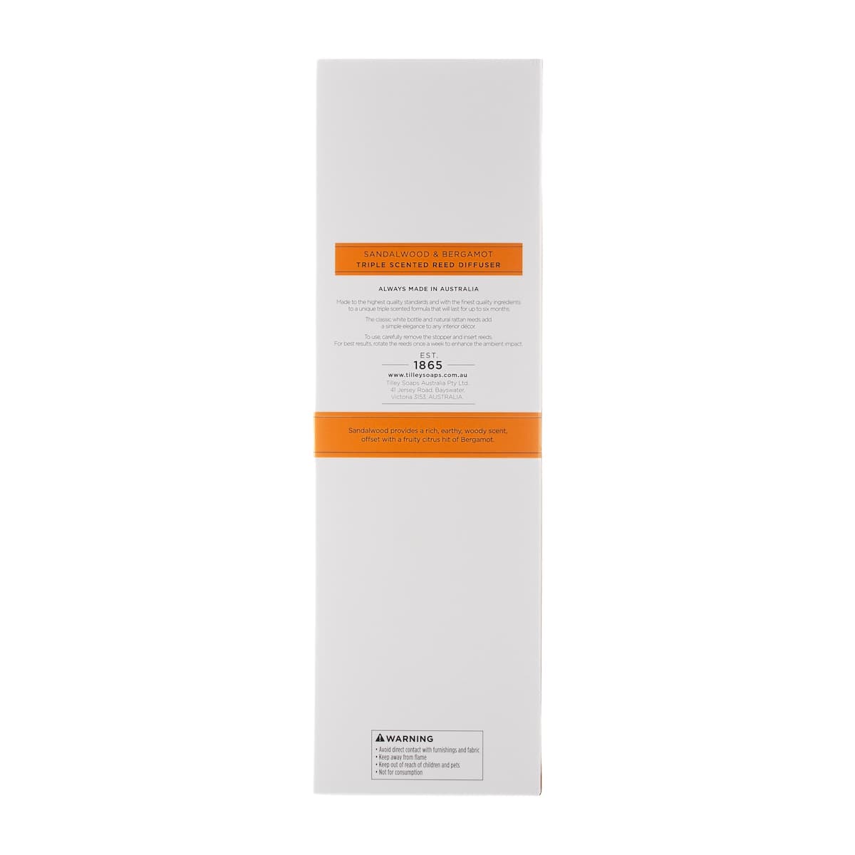 Thumbnail Tilley Reed Diffuser Sandalwood & Bergamot 150ml