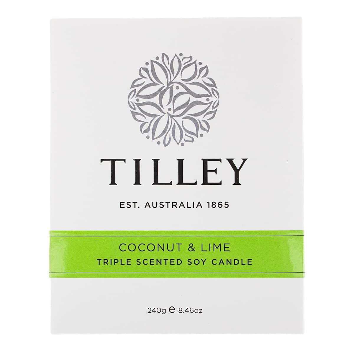 Thumbnail Tilley Scented Soy Candle Coconut & Lime 240g