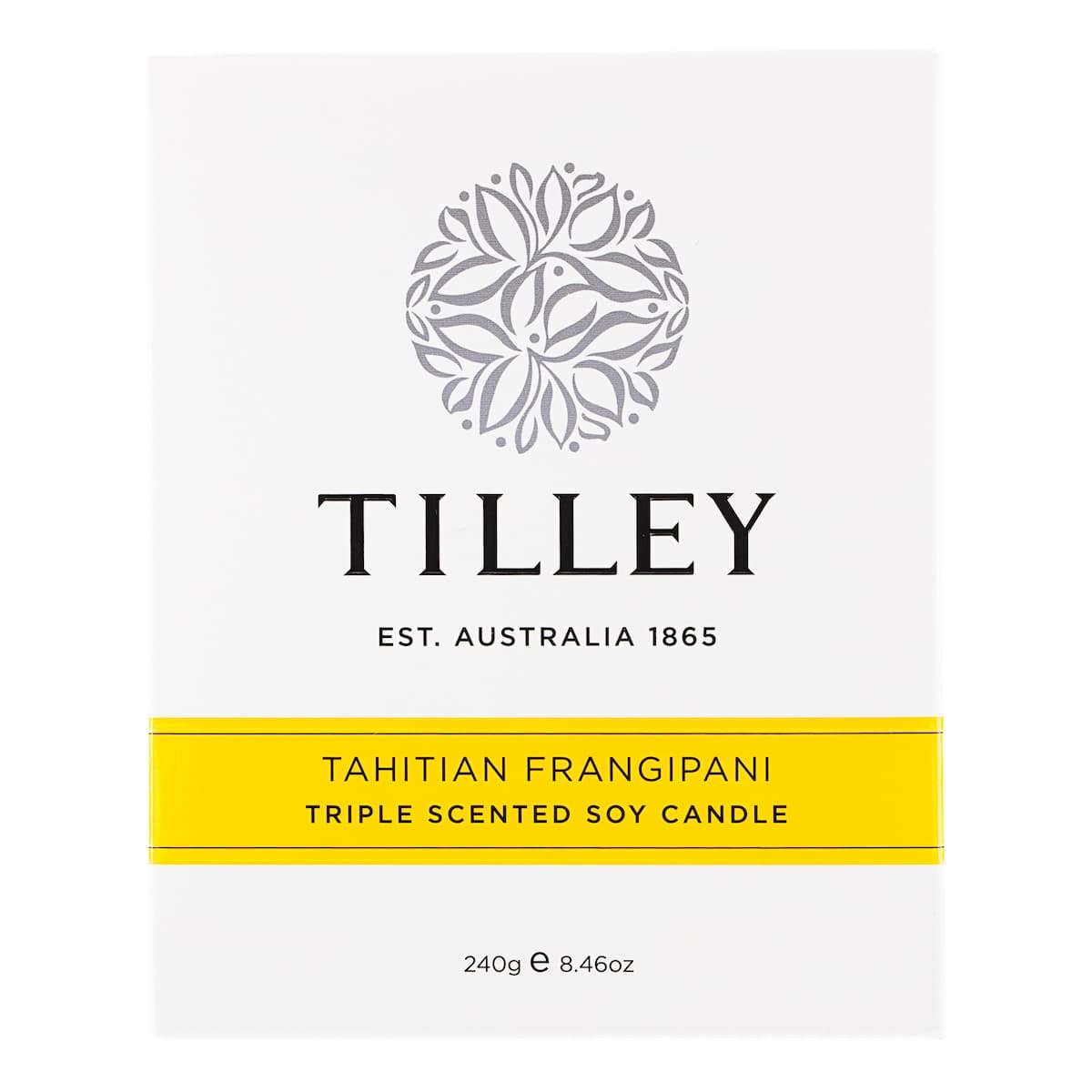 Thumbnail Tilley Scented Soy Candle Tahitian Frangipani 240g