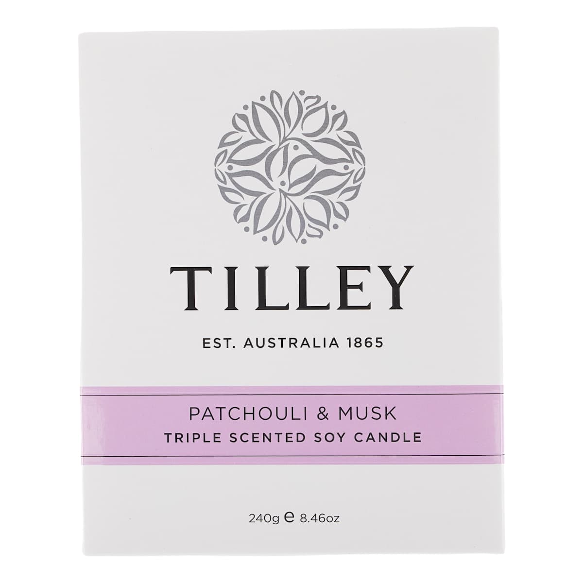 Thumbnail Tilley Scented Soy Candle Patchouli & Musk 240g