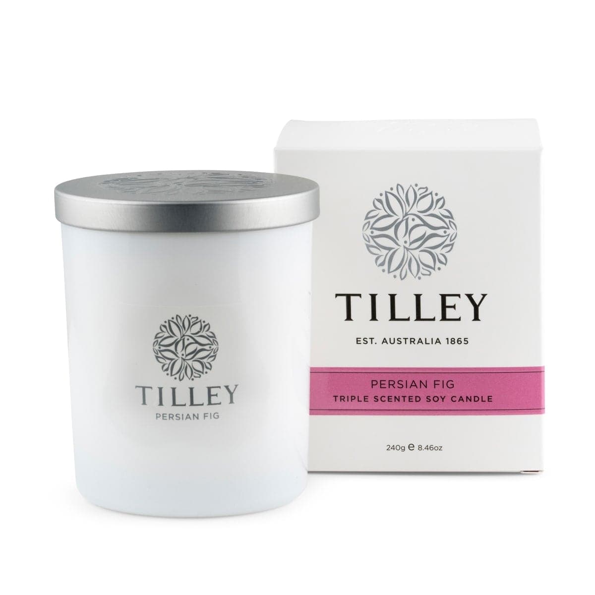 Thumbnail Tilley Scented Soy Candle Persian Fig 240g