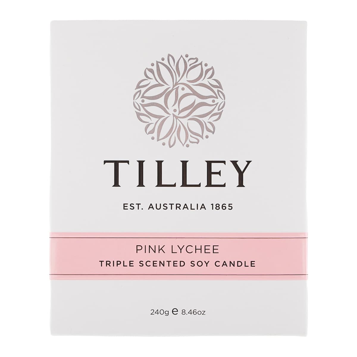 Thumbnail Tilley Scented Soy Candle Pink Lychee 240g