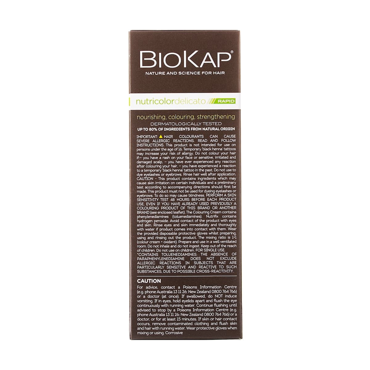 Thumbnail Biokap Rapid 1.0 Natural Black 135ml