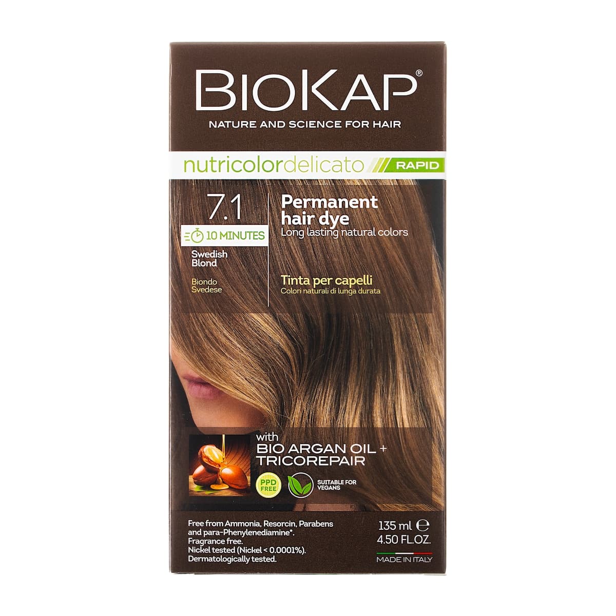 Thumbnail Biokap Rapid 7.1 Swedish Blond 135ml