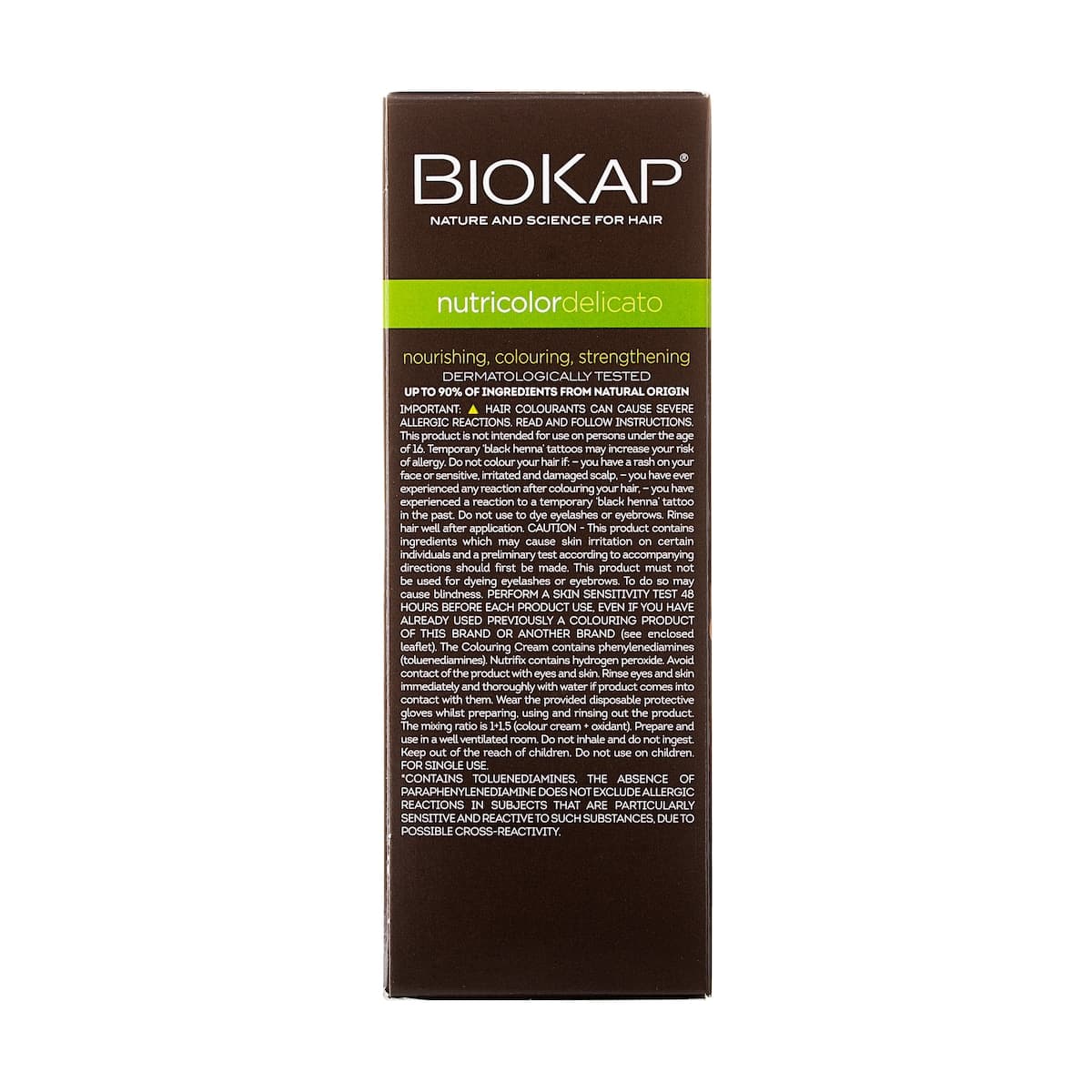Thumbnail Biokap Nutricolor Delicato 6.06 Dark Blonde Havana 140ml