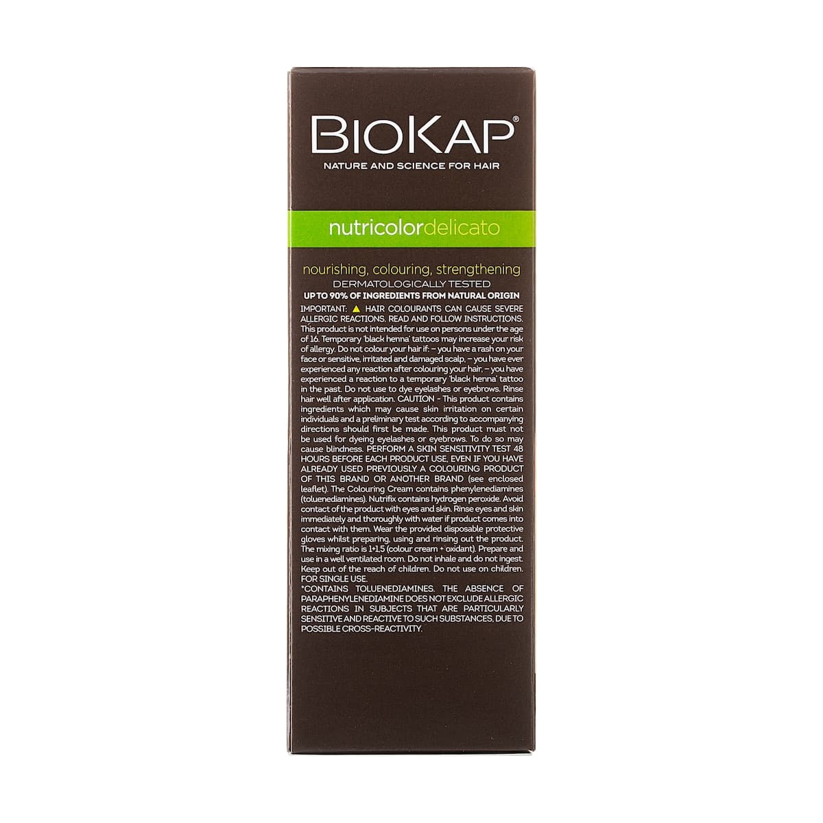 Thumbnail Biokap Nutricolor Delicato 4.05 Chocolate Chestnut 140ml