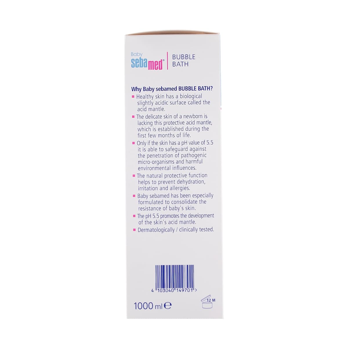Thumbnail Sebamed Baby Bubble Bath 1 Litre
