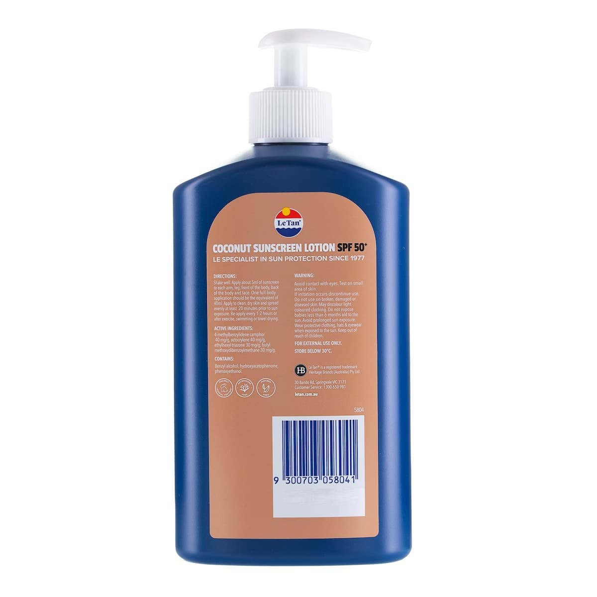 Thumbnail Le Tan SPF50+ Coconut Sunscreen Lotion 500ml