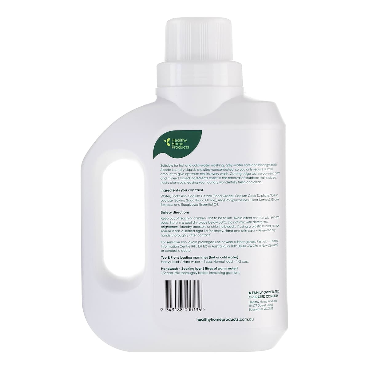 Thumbnail Abode Laundry Liquid Eucalyptus 1L