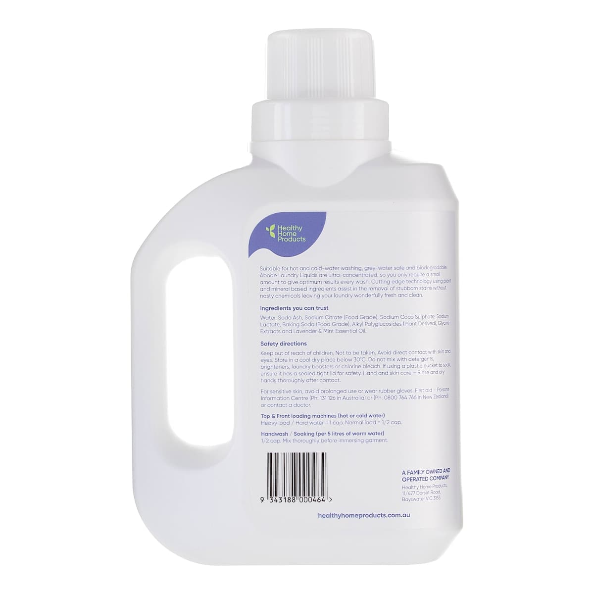 Thumbnail Abode Laundry Liquid Lavender Mint 1L