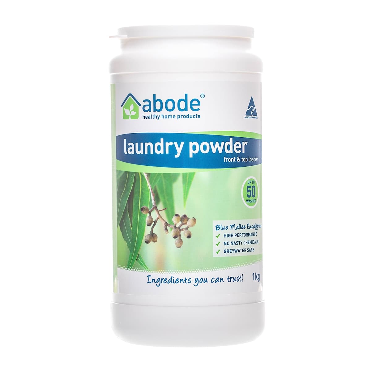 Thumbnail Abode Laundry Powder Blue Mallee Eucalyptus 1kg