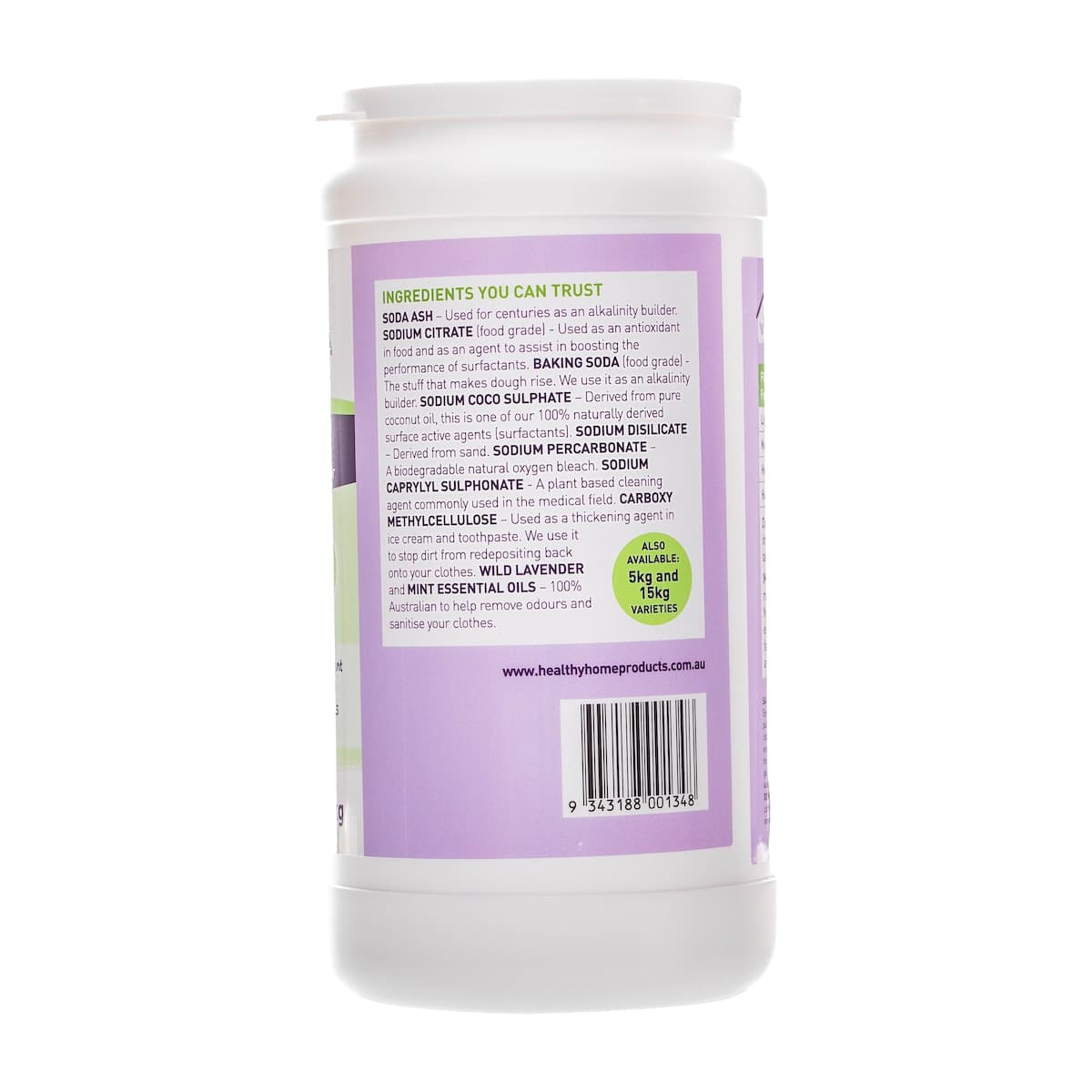 Thumbnail Abode Laundry Powder Wild Lavender and Mint 1kg