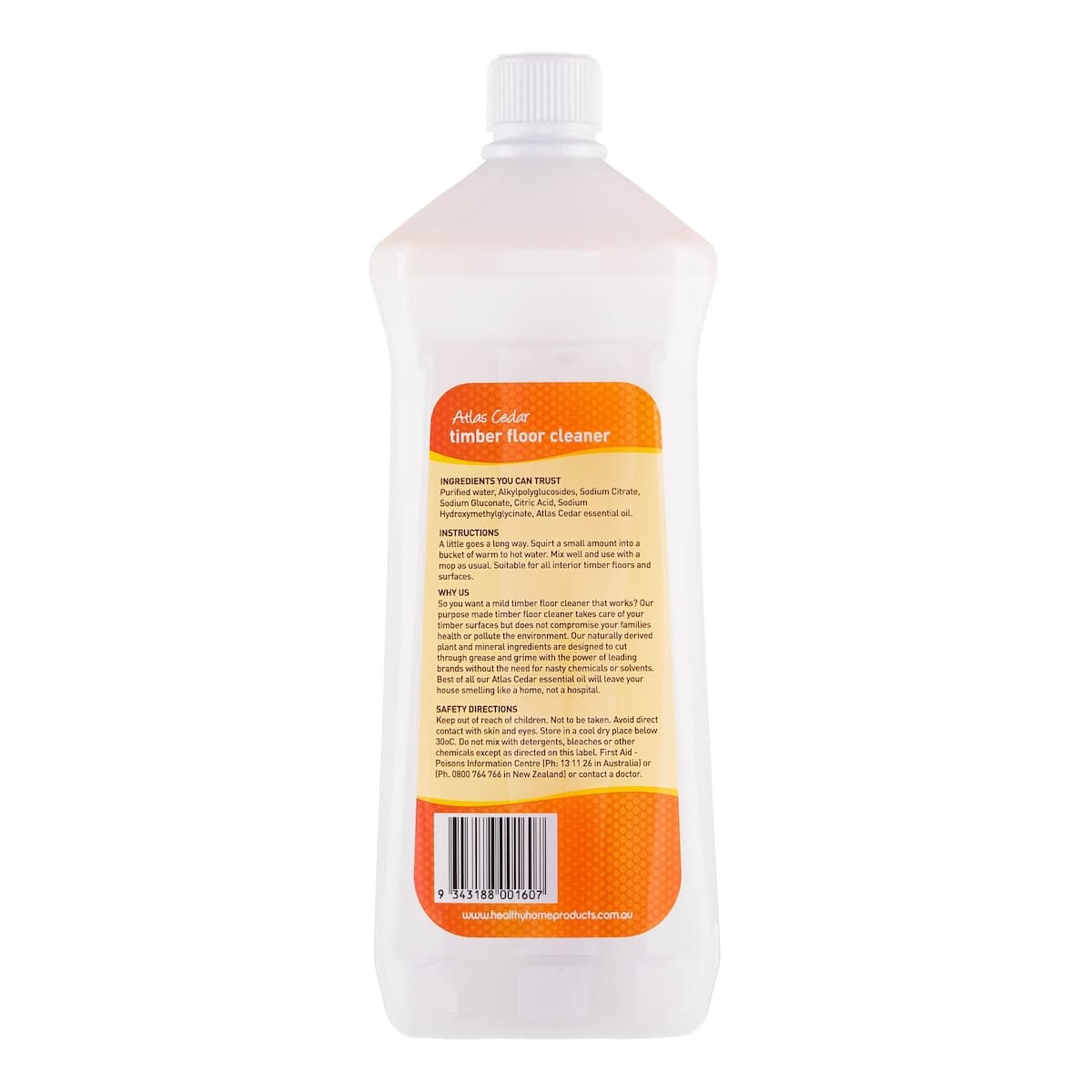Thumbnail Abode Timber Floor Cleaner Atlas Cedar 750ml