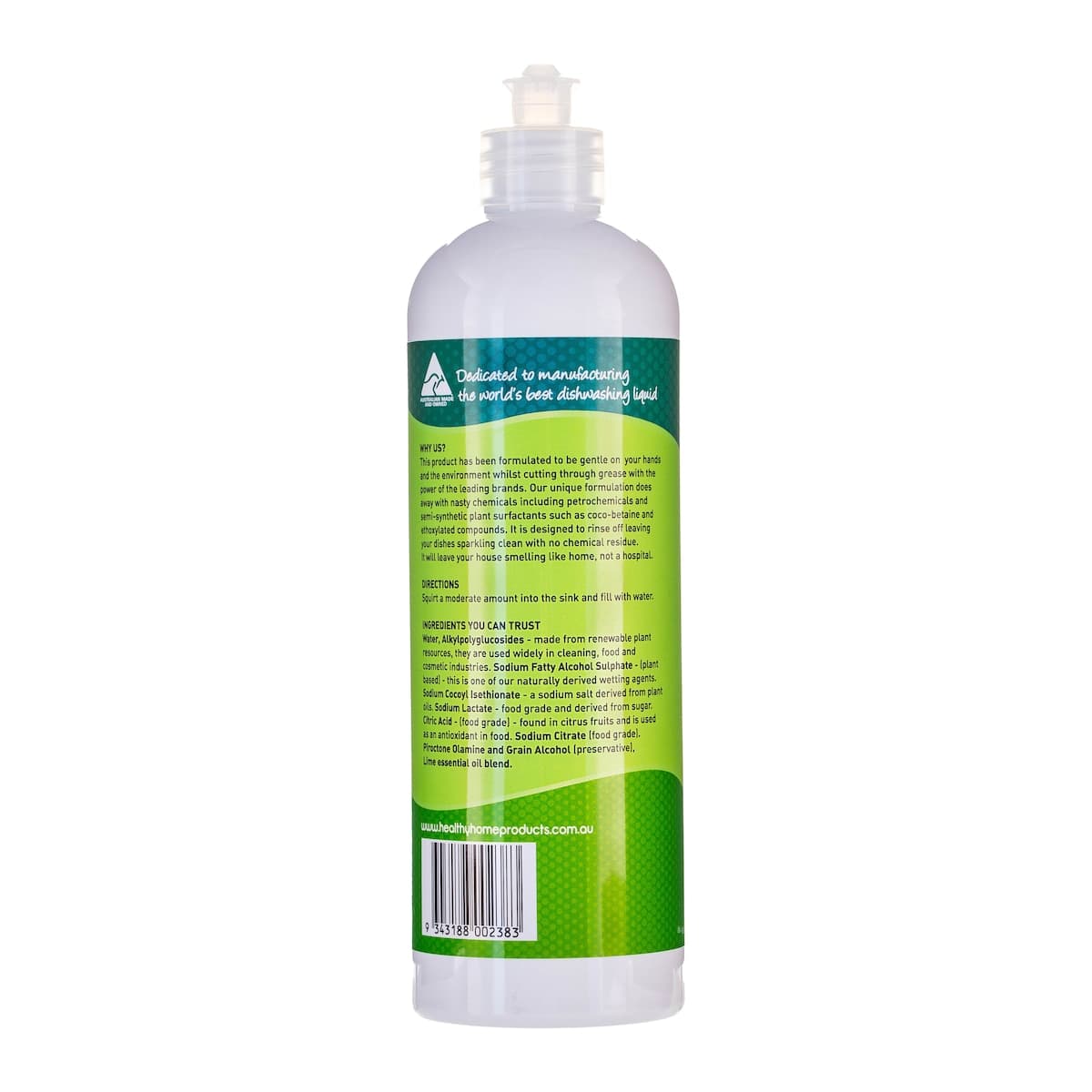 Thumbnail Abode Dishwashing Liquid Lime Spritz 500ml