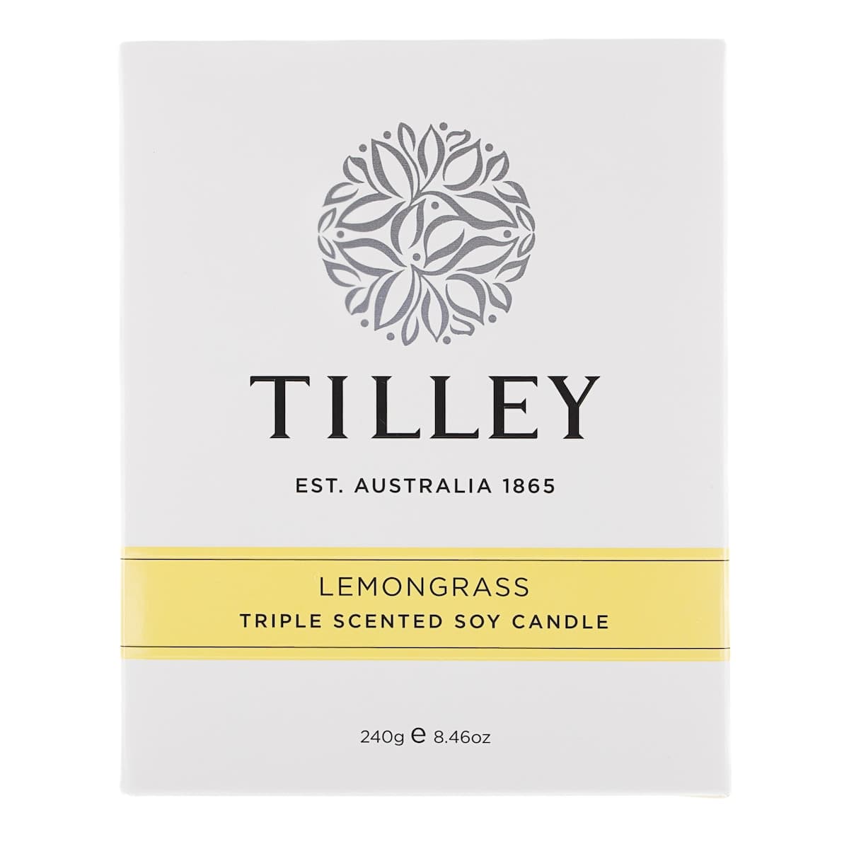 Thumbnail Tilley Scented Soy Candle Lemongrass 240g