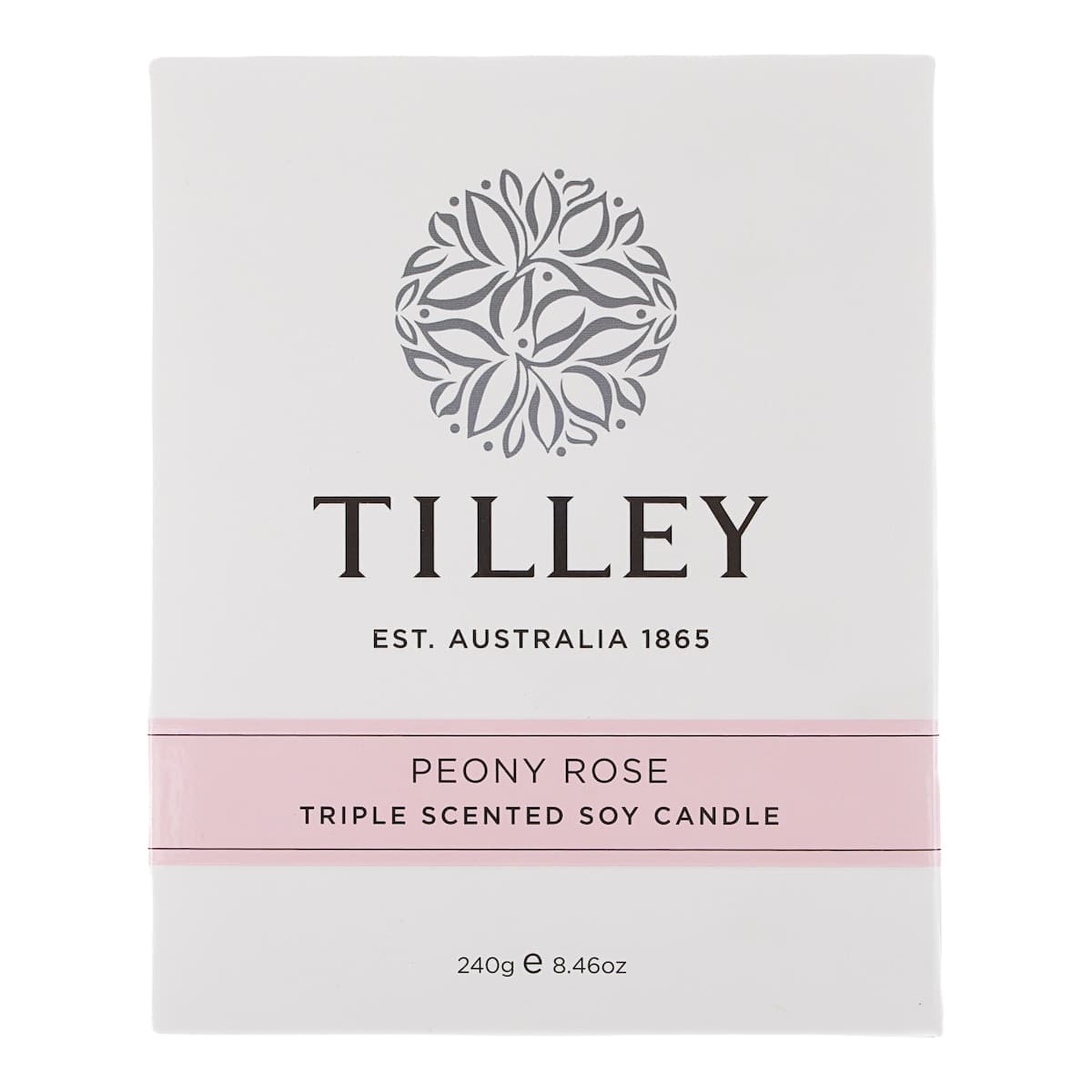 Thumbnail Tilley Scented Soy Candle Peony Rose 240g