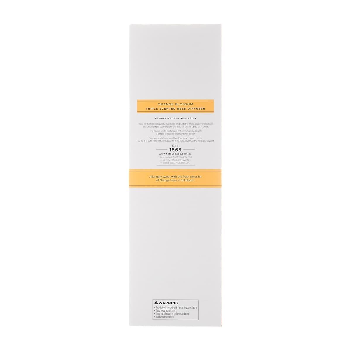 Thumbnail Tilley Reed Diffuser Orange Blossom 150ml