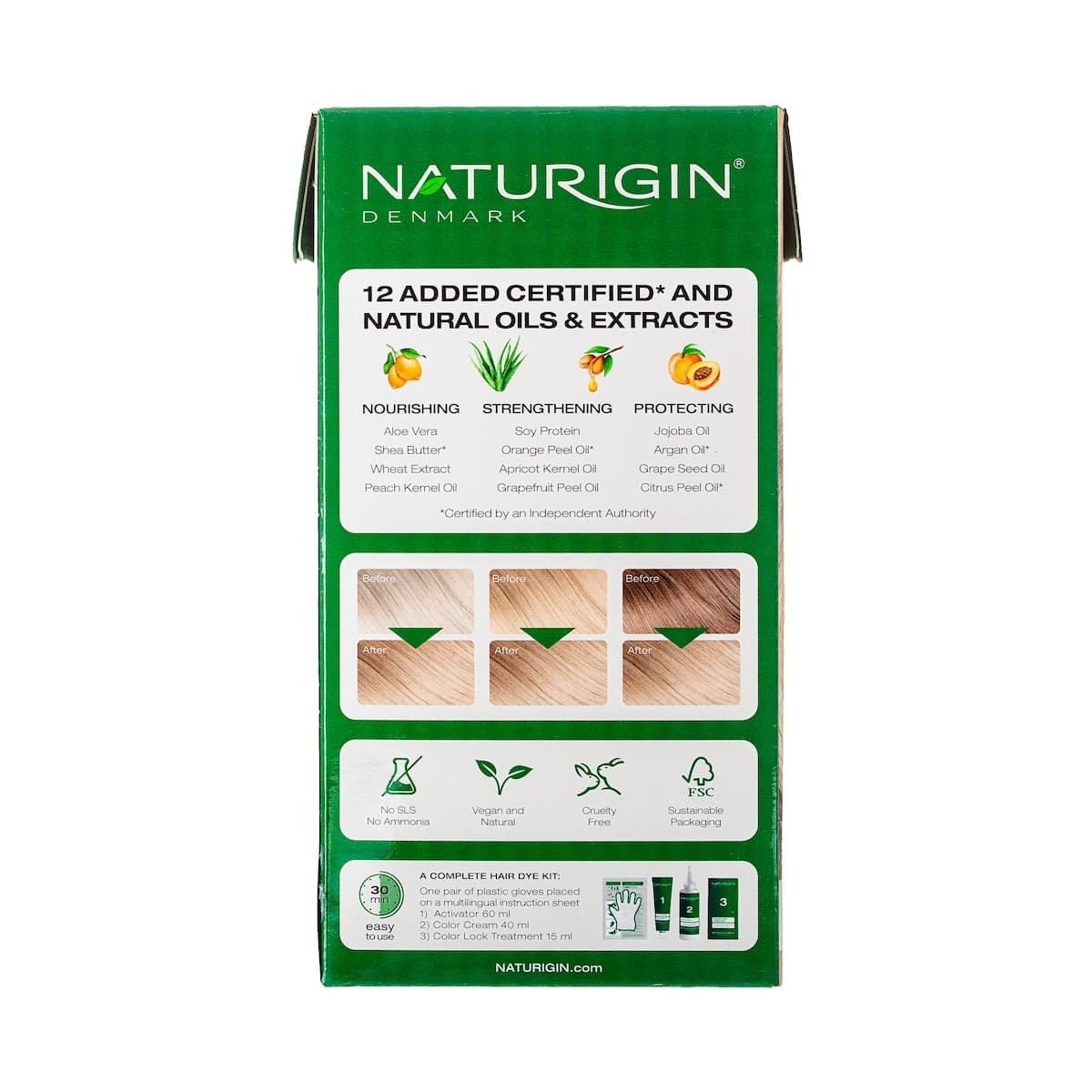 Thumbnail Naturigin 10.2 Lightest Ash Blonde Natural Permanent Hair Colour