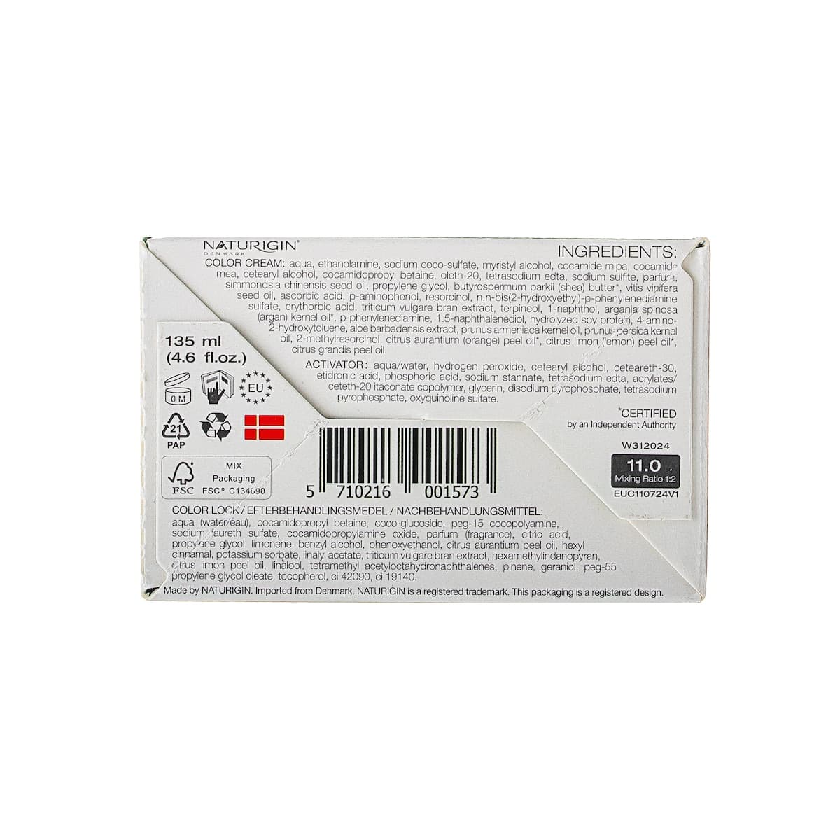Thumbnail Naturigin 11.0 Extreme Blonde Natural Permanent Hair Colour