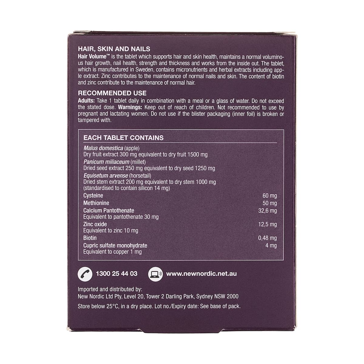 Thumbnail New Nordic Hair Volume 90 Tablets