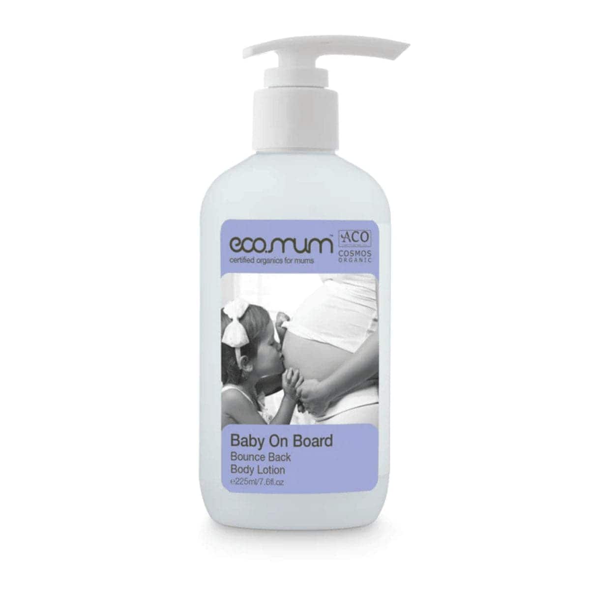 Thumbnail Eco.mum Organics Baby on Board Bounce Back Hypoallergenic Body Lotion 225ml