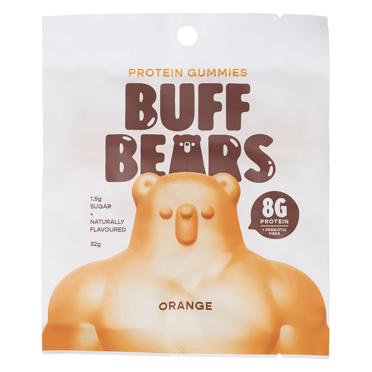 Thumbnail Buff Bears Protein Gummies Orange 32g