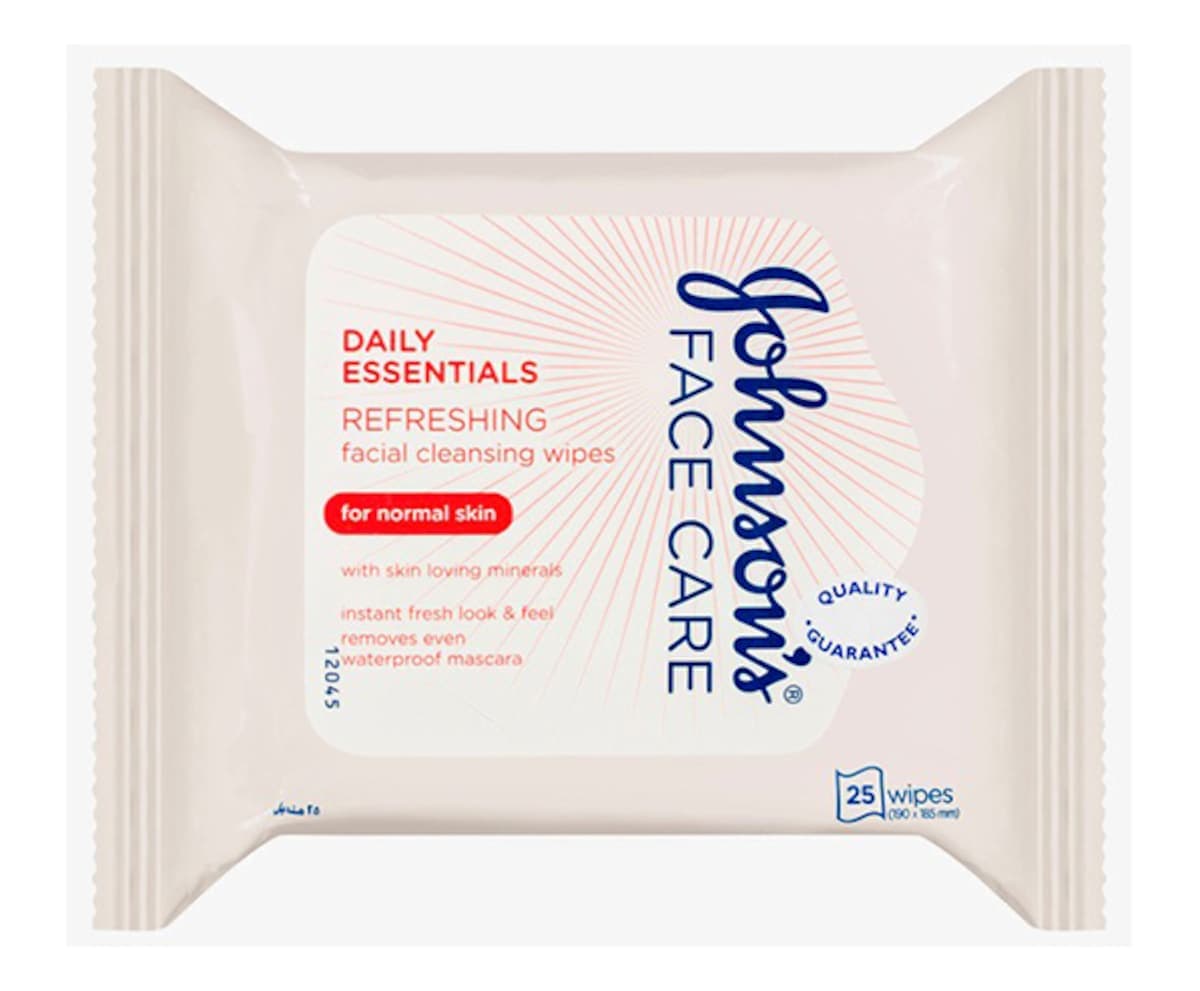 Thumbnail Johnsons Refreshing Facial Cleansing Wipes for Normal Skin 25 Pack