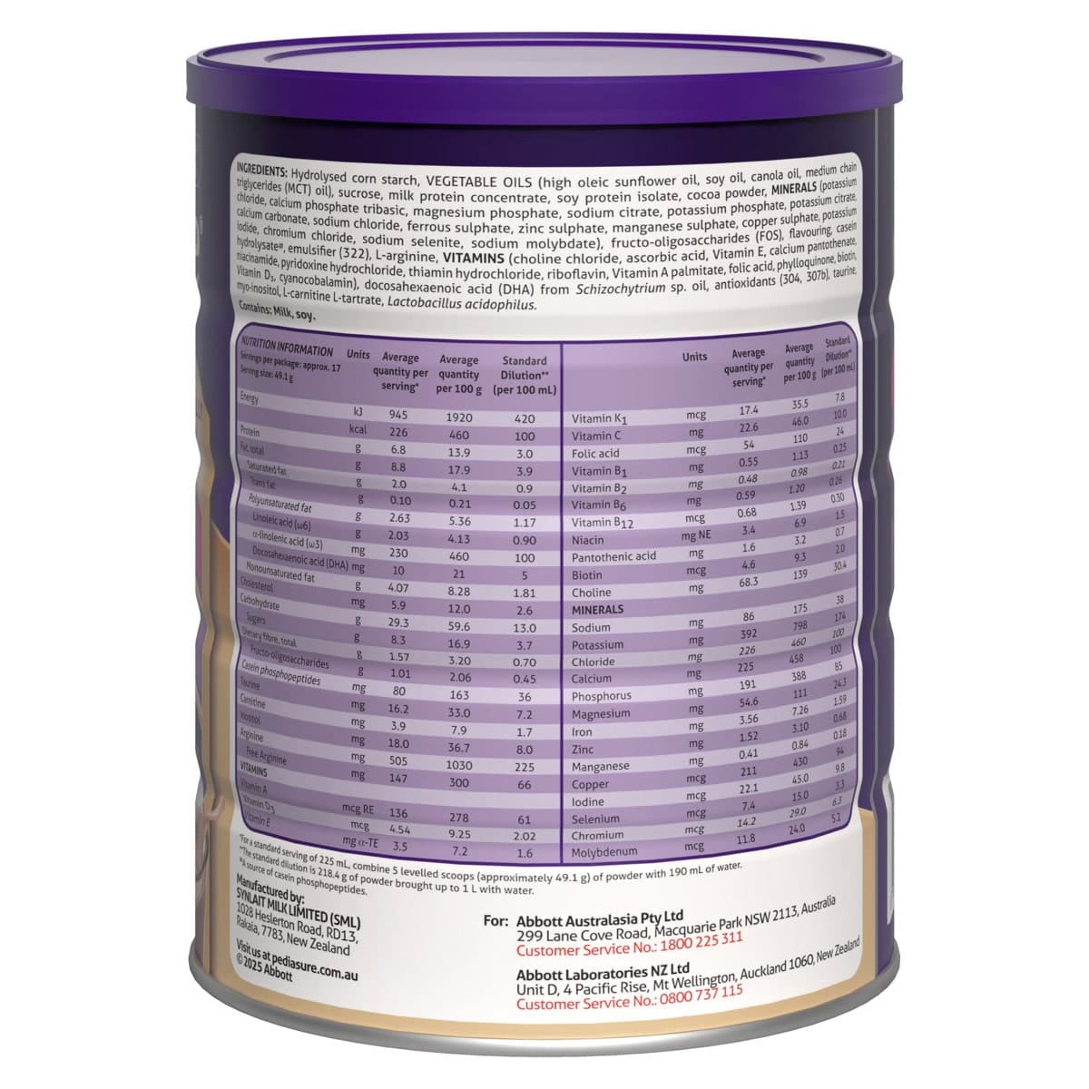 Thumbnail PediaSure Powder Chocolate 800g