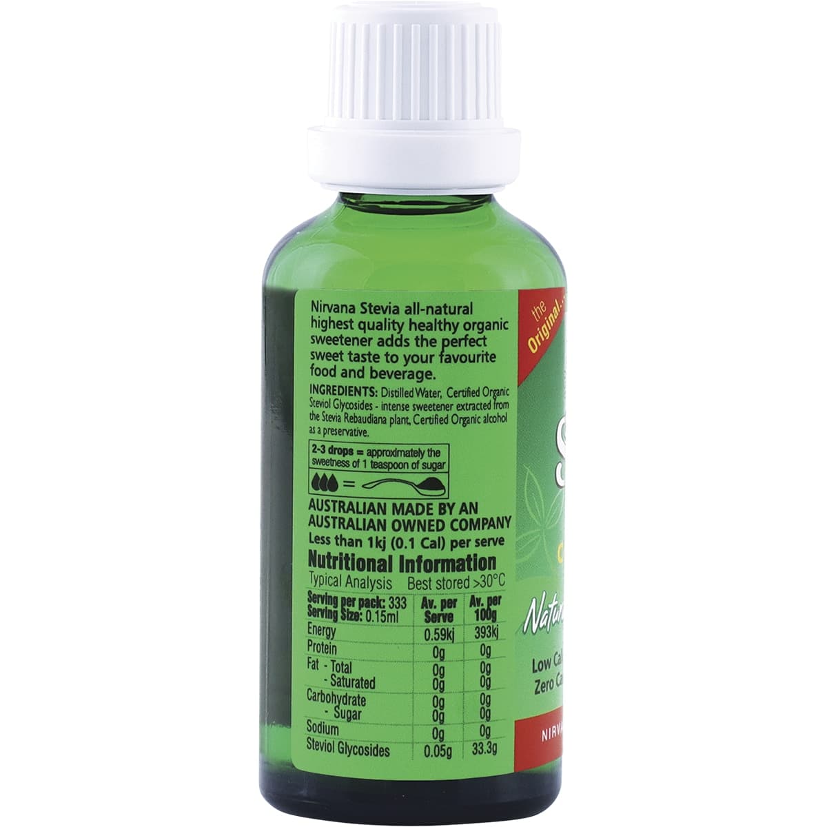Thumbnail Nirvana Organics Stevia Liquid 50Ml