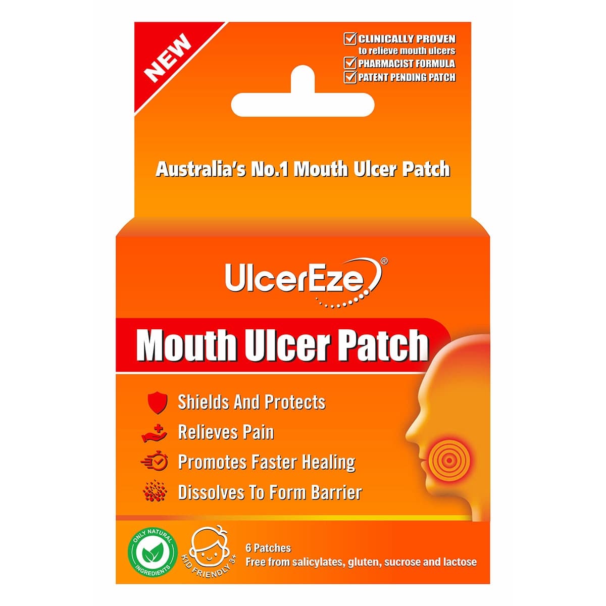 Thumbnail UlcerEze Mouth Ulcer Patch 6 Pack