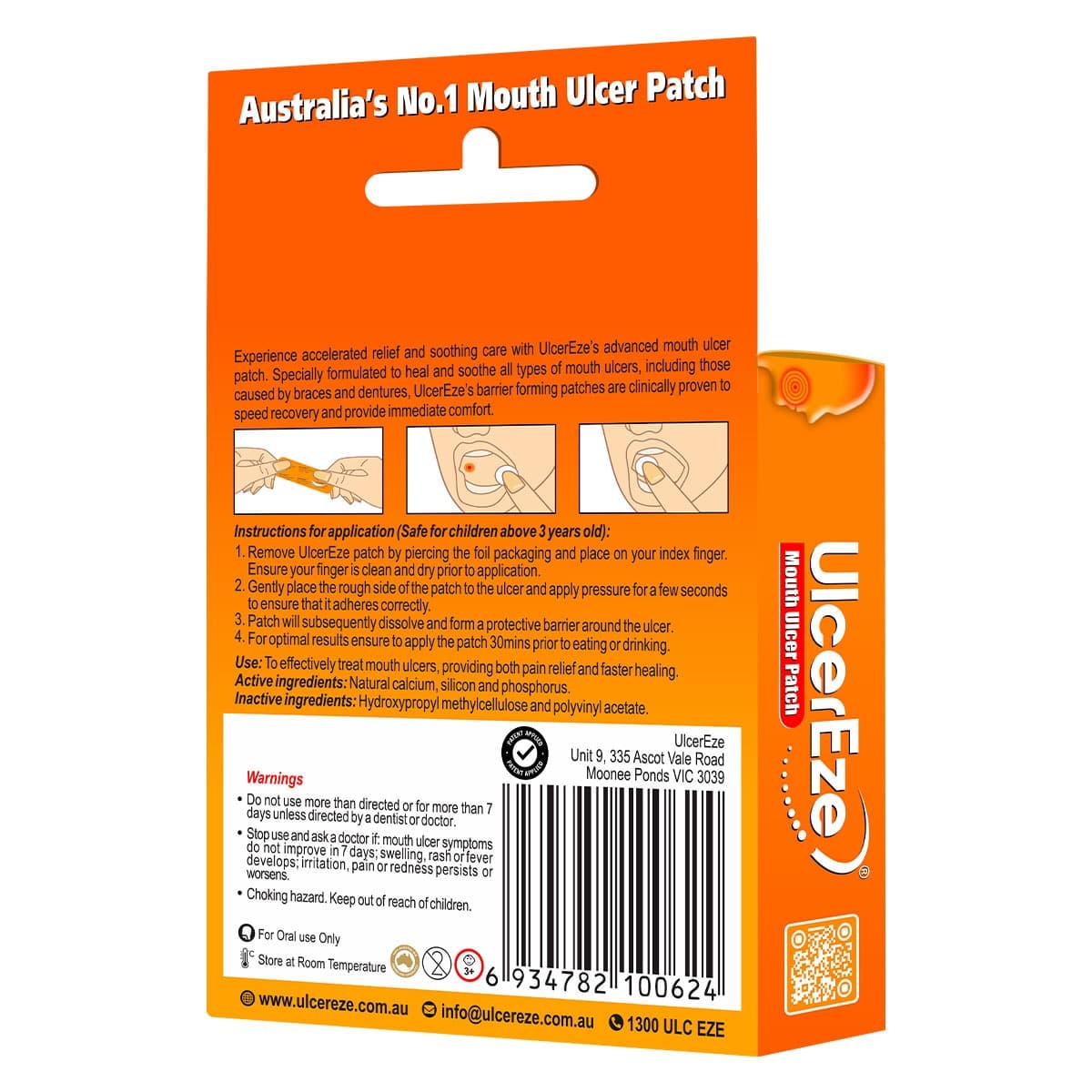 Thumbnail UlcerEze Mouth Ulcer Patch 6 Pack