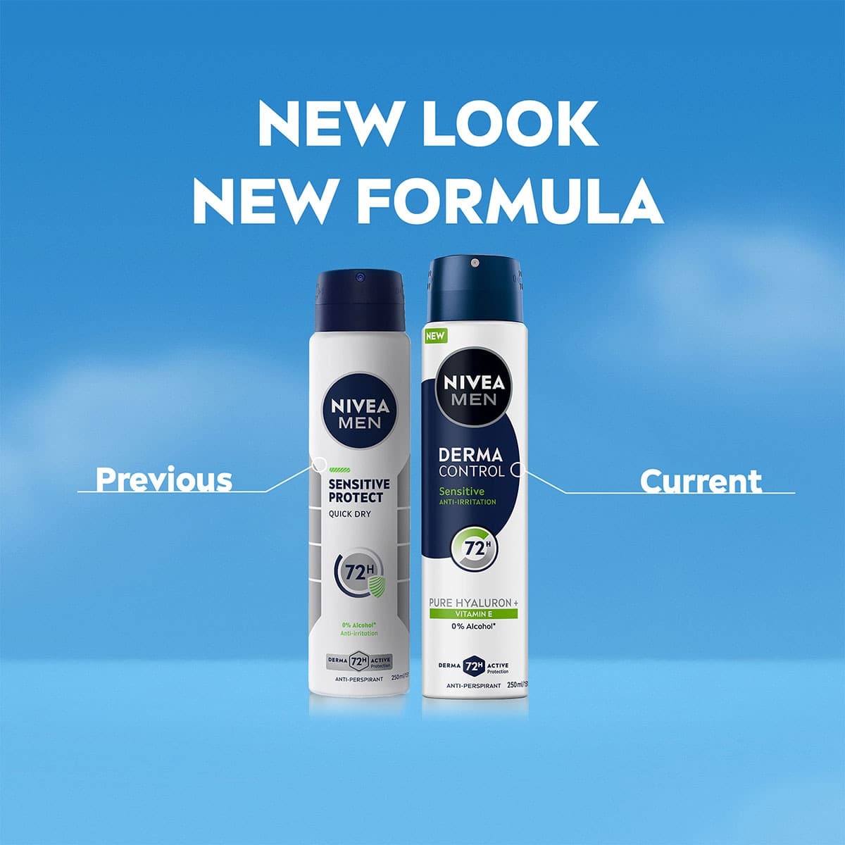 Thumbnail Nivea Men Derma Control Sensitive Anti-Perspirant Aerosol 250ml