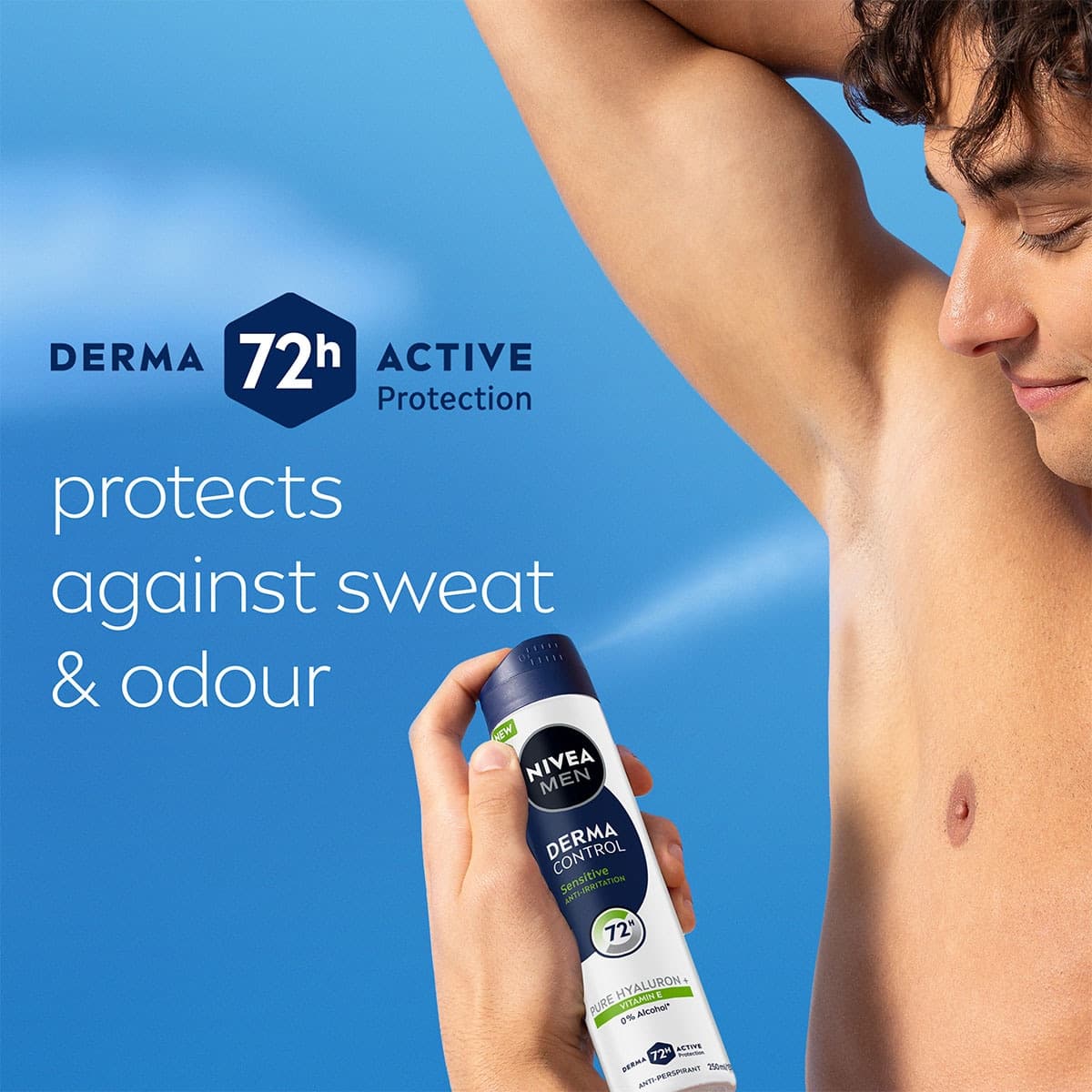 Thumbnail Nivea Men Derma Control Sensitive Anti-Perspirant Aerosol 250ml