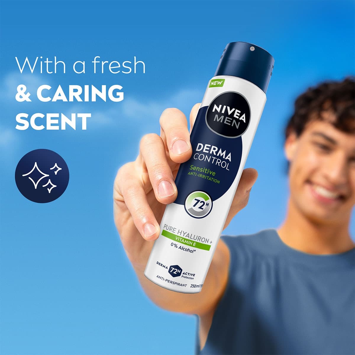 Thumbnail Nivea Men Derma Control Sensitive Anti-Perspirant Aerosol 250ml