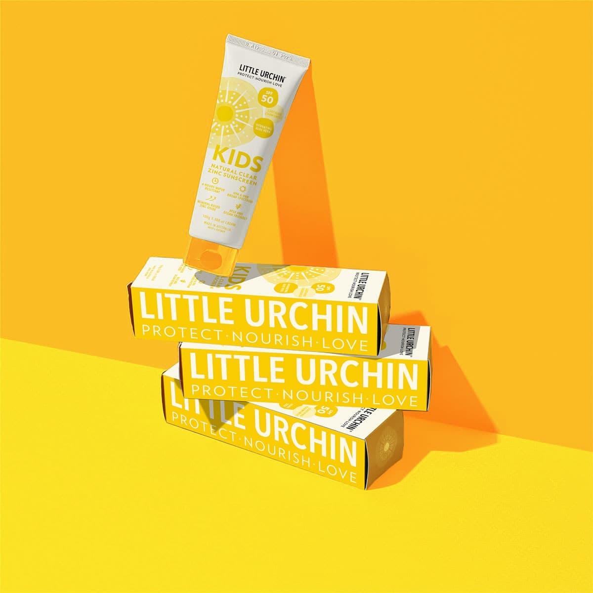 Thumbnail Little Urchin SPF 50+ Kids Natural Clear Zinc Sunscreen 100g
