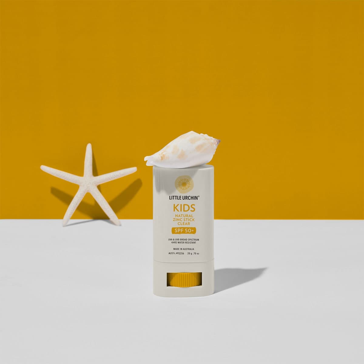 Thumbnail Little Urchin SPF 50+ Kids Natural Zinc Stick Clear 20g