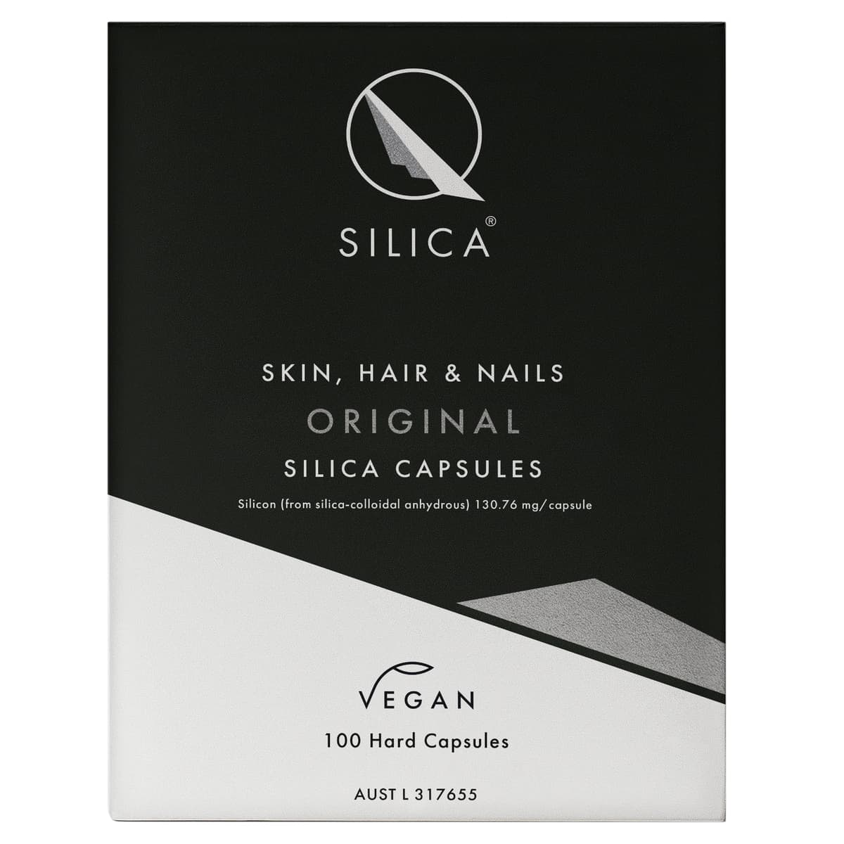 Thumbnail Qsilica Skin Hair & Nails Original 100 Hard Capsules