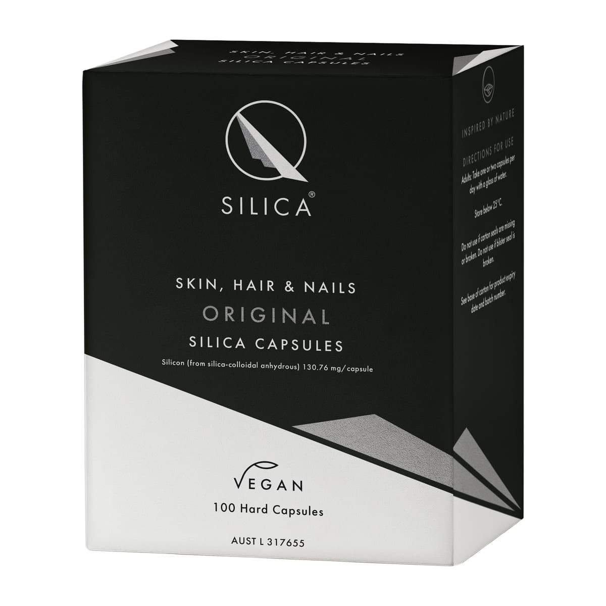 Thumbnail Qsilica Skin Hair & Nails Original 100 Hard Capsules