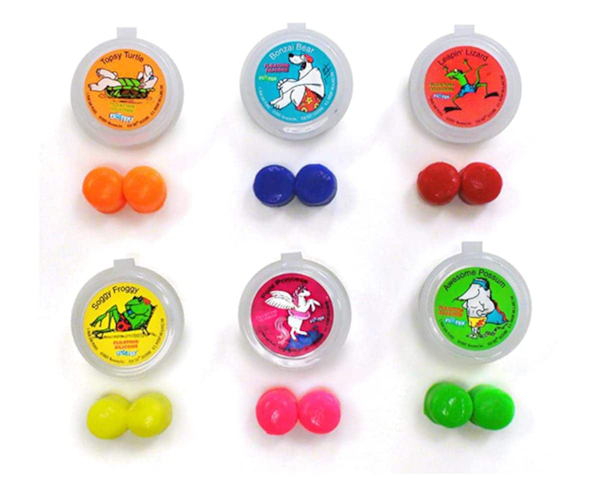 Thumbnail Putty Buddies Floating Silicone Ear Plugs 1 Pair Assorted Colours