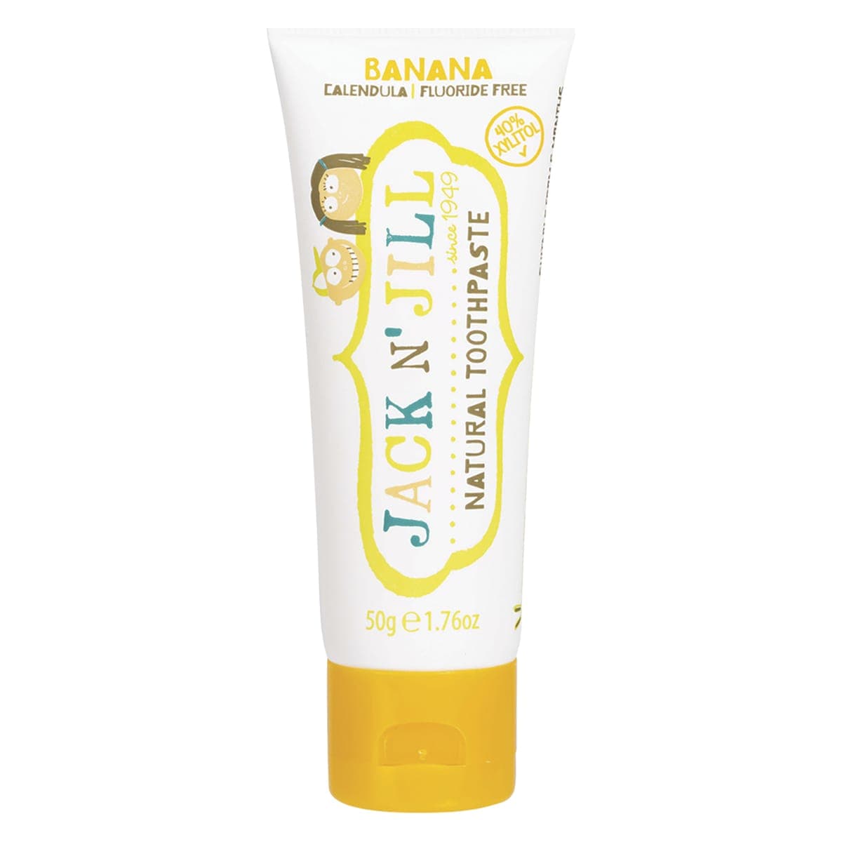 Thumbnail Jack N' Jill Childrens Natural Toothpaste Banana 50g