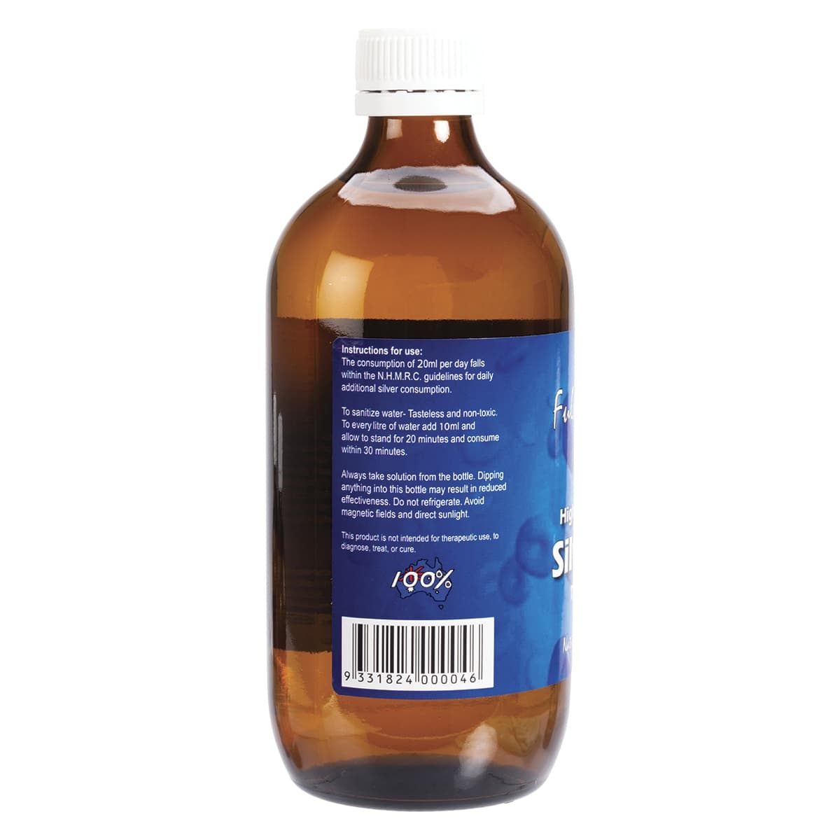 Thumbnail Fulhealth Industries High Purity Silver Colloid 500ml