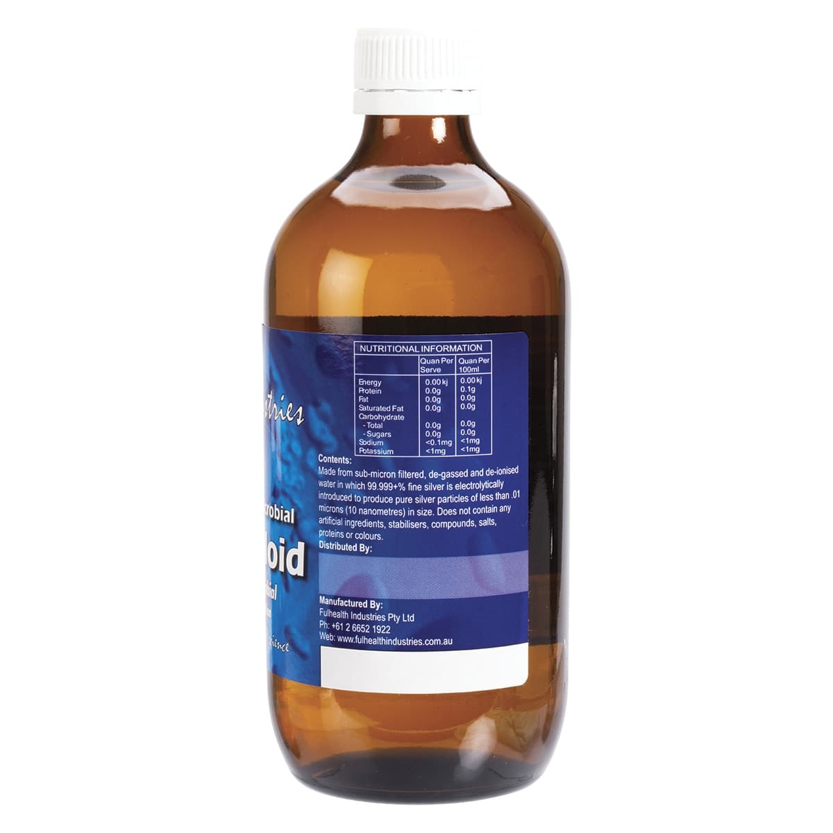 Thumbnail Fulhealth Industries High Purity Silver Colloid 500ml