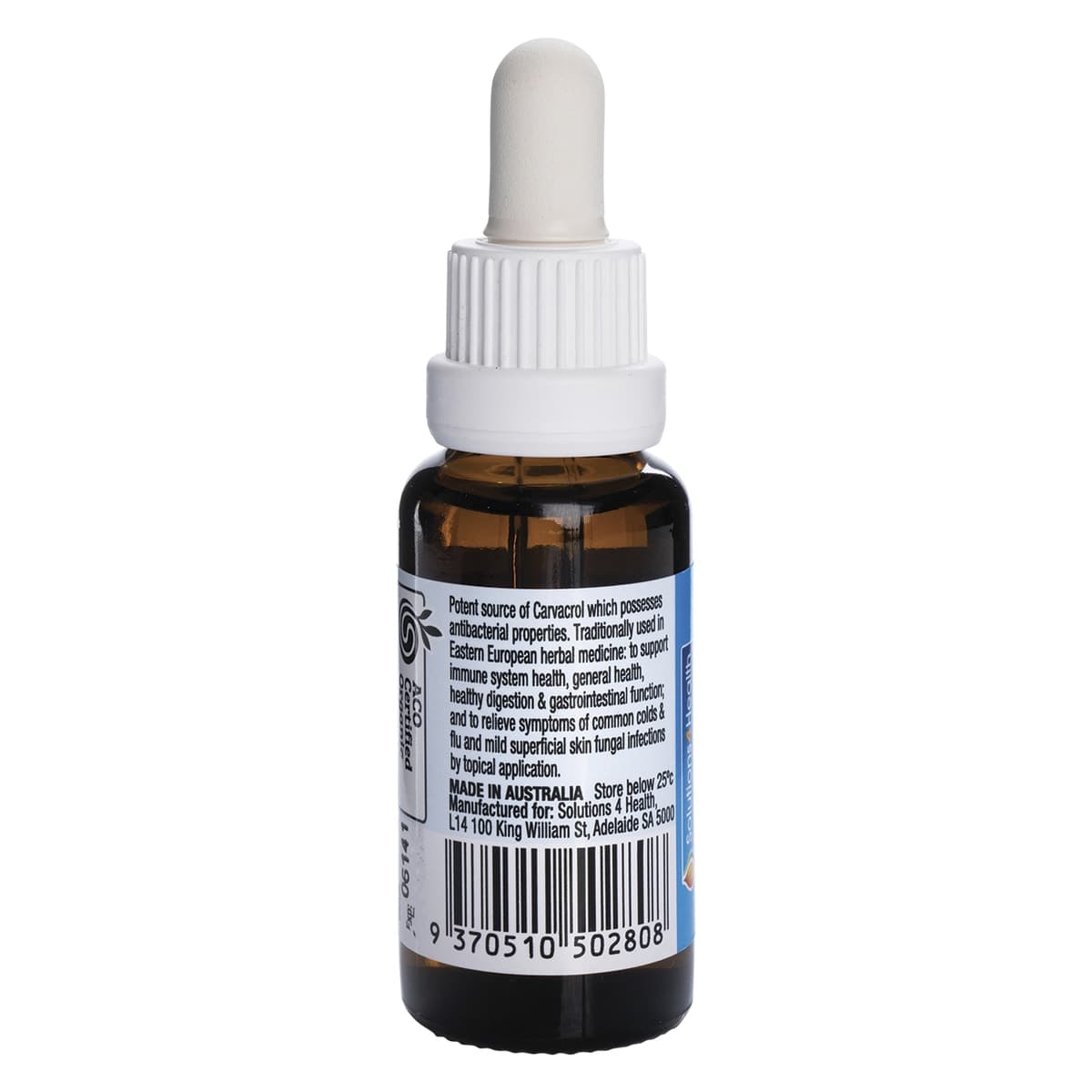 Thumbnail Solutions 4 Health Wild Oregano Oil 25ml